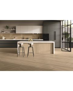 Marquetry Natural Porcelain Tile - Matte