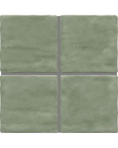 Artcrafted Aloe Ceramic Tile – 4×4 Glossy