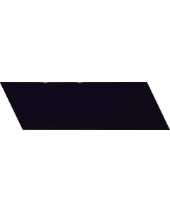 Lloyd Black Matte Right Ceramic Wall Tile - Glossy Left