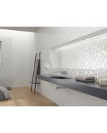 Timeless Leaves Ceramic Wall Tile - Glossy