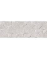 Kone Pearl (Grey) Deco Ceramic Wall Tile - Matte