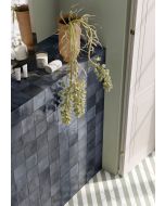 Melan Oltremare Ceramic Wall Tile - Glossy